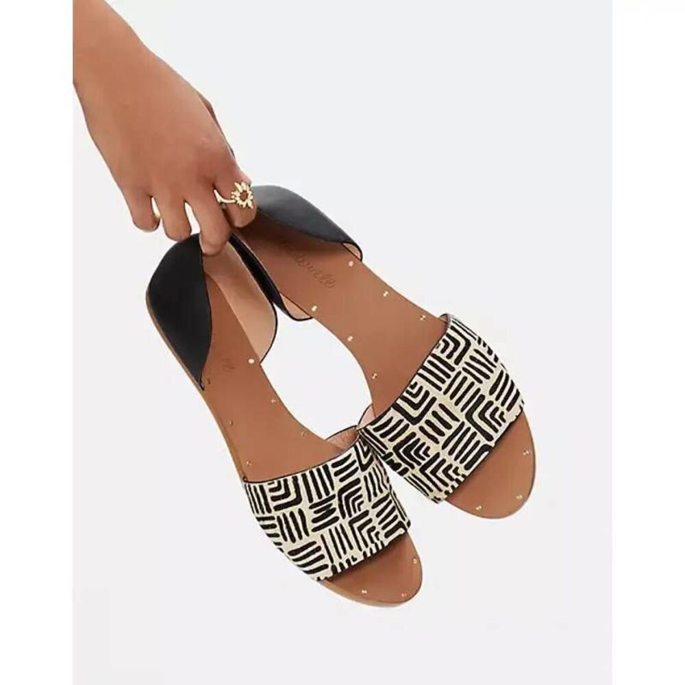 MADEWELL 7.5 thea calf hair sandal